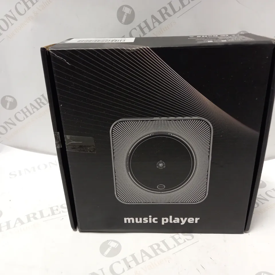 BOXED CD MUSIC PLAYER