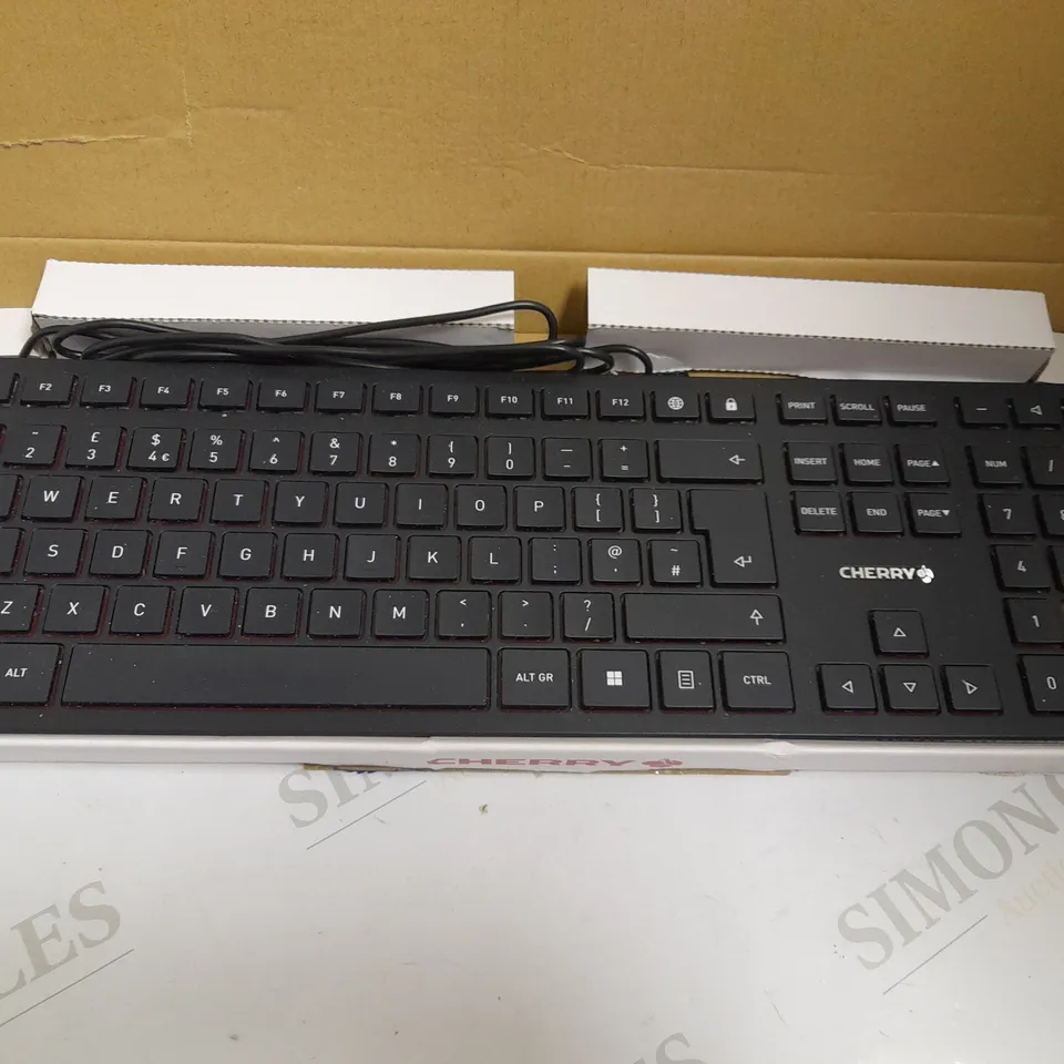 CHERRY KC 6000 SLIM KEYBOARD - BLACK