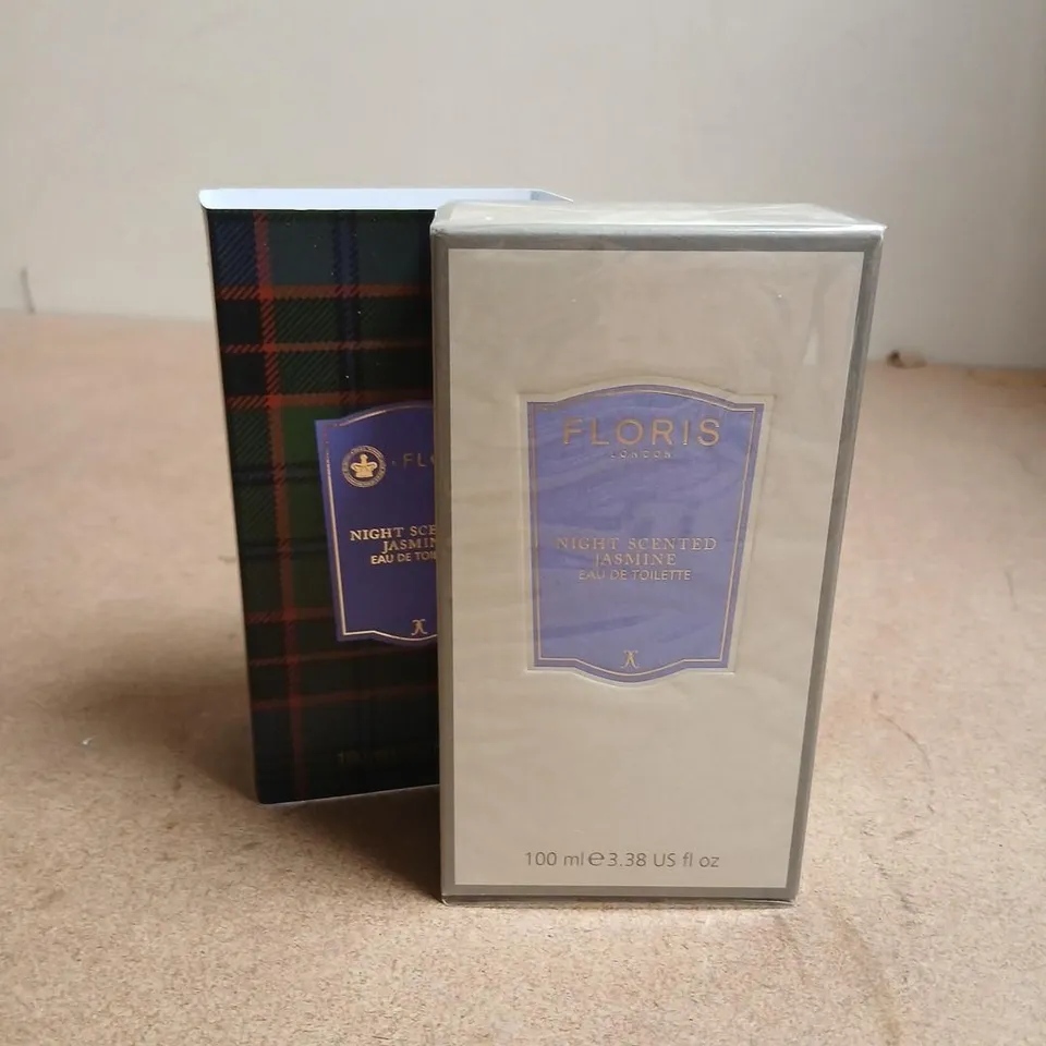 BOXED FLORIS LONDON NIGHT SCENTED JASMINE EAU DE TOILETTE 100ML