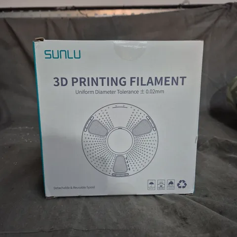 SUNLU 3D PRINTING FILAMENT – DETACHABLE SPOOL, UNIFORM DIAMETER ±0.02MM