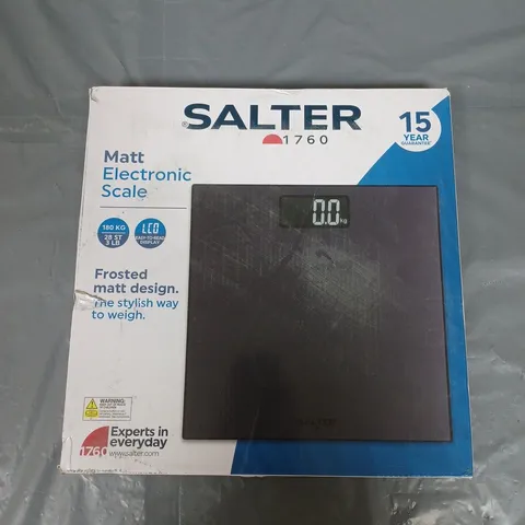 BOXED SALTER MATT ELECTRONIC SCALE