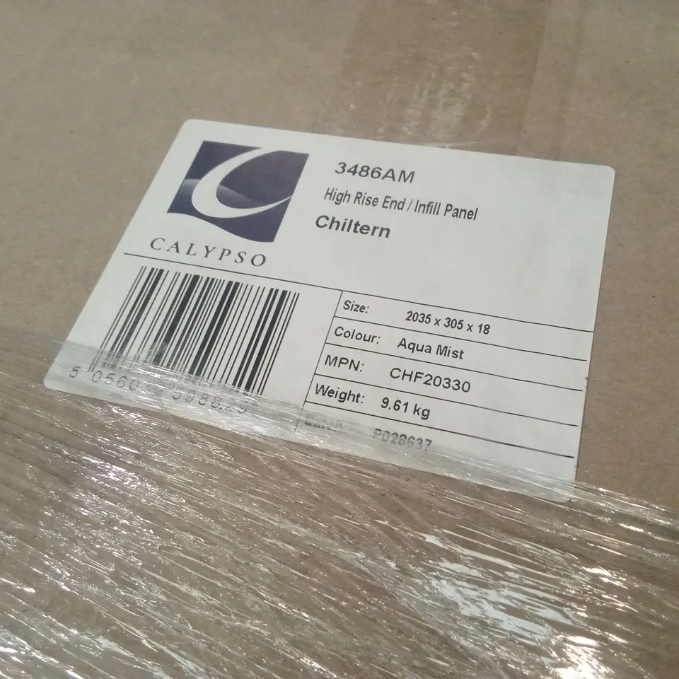 PALLET OF ASSORTED BATHROOM ITEMS TO INCLUDE; 5 x CALYPSO ALTO CAST BASINS AND A MIXED ASSORTMENT OF BATHROOM VANITY FURNITURE PARTS AND PIECES