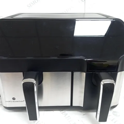 COOK'S ESSENTIALS 7.7L DUAL AIR FRYER