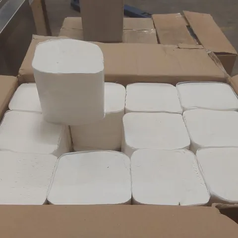 BOX CONTAINING 36 BULK PACK 2 PLY TISSUE PAPER