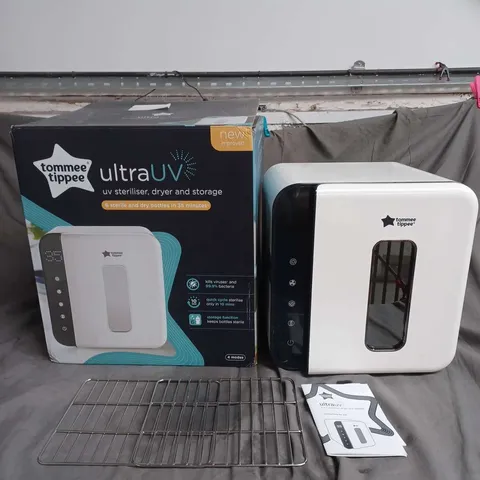 BOXED TOMMEE TIPPEE ULTRA UV STERILISER, DRYER AND STORAGE