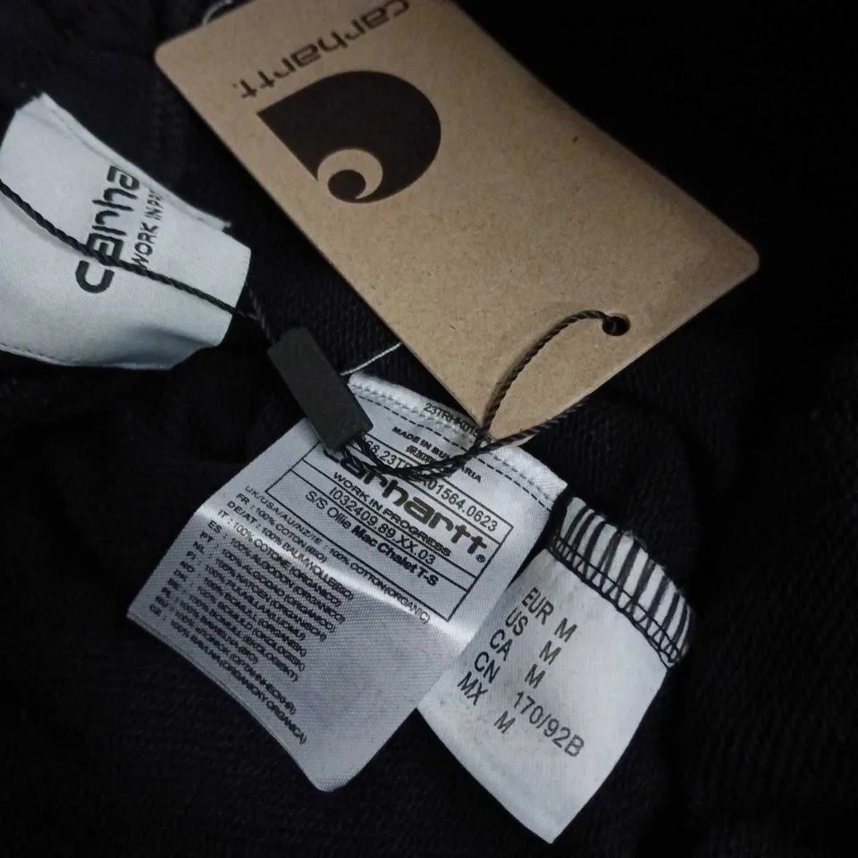 CARHARTT BLACK MEN'S SHORTS – SIZE M (EU/US/CA/CN/MX)