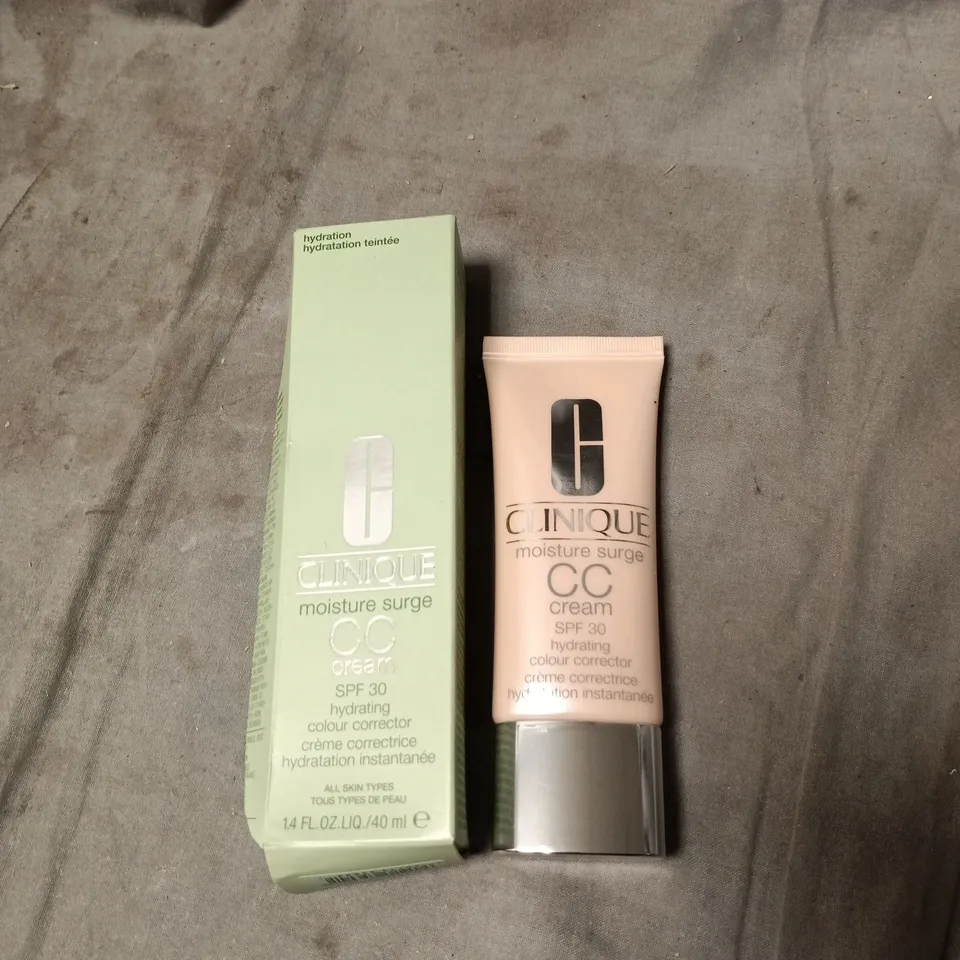 CLINIQUE MOISTURE SURGE CC CREAM SPF 30 BOXED 40ML