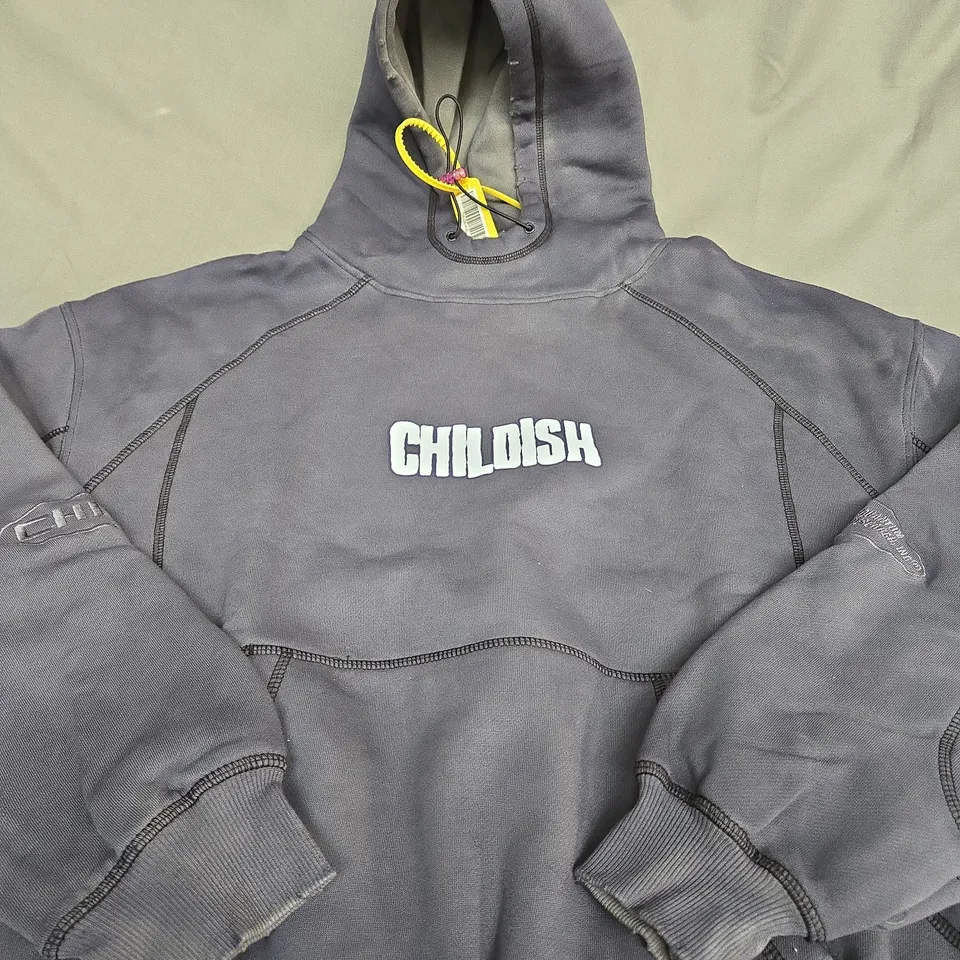 CHILDISH THE CAVE DWELLER GRAPHIC HOODY SIZE XL