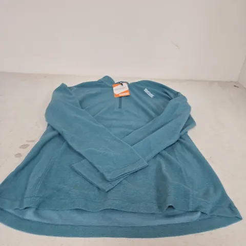 REGATTA WOMEN'S MONTES STORM BLUE FLEECE JACKET – UK 14 (EU 40, FR/E 42)