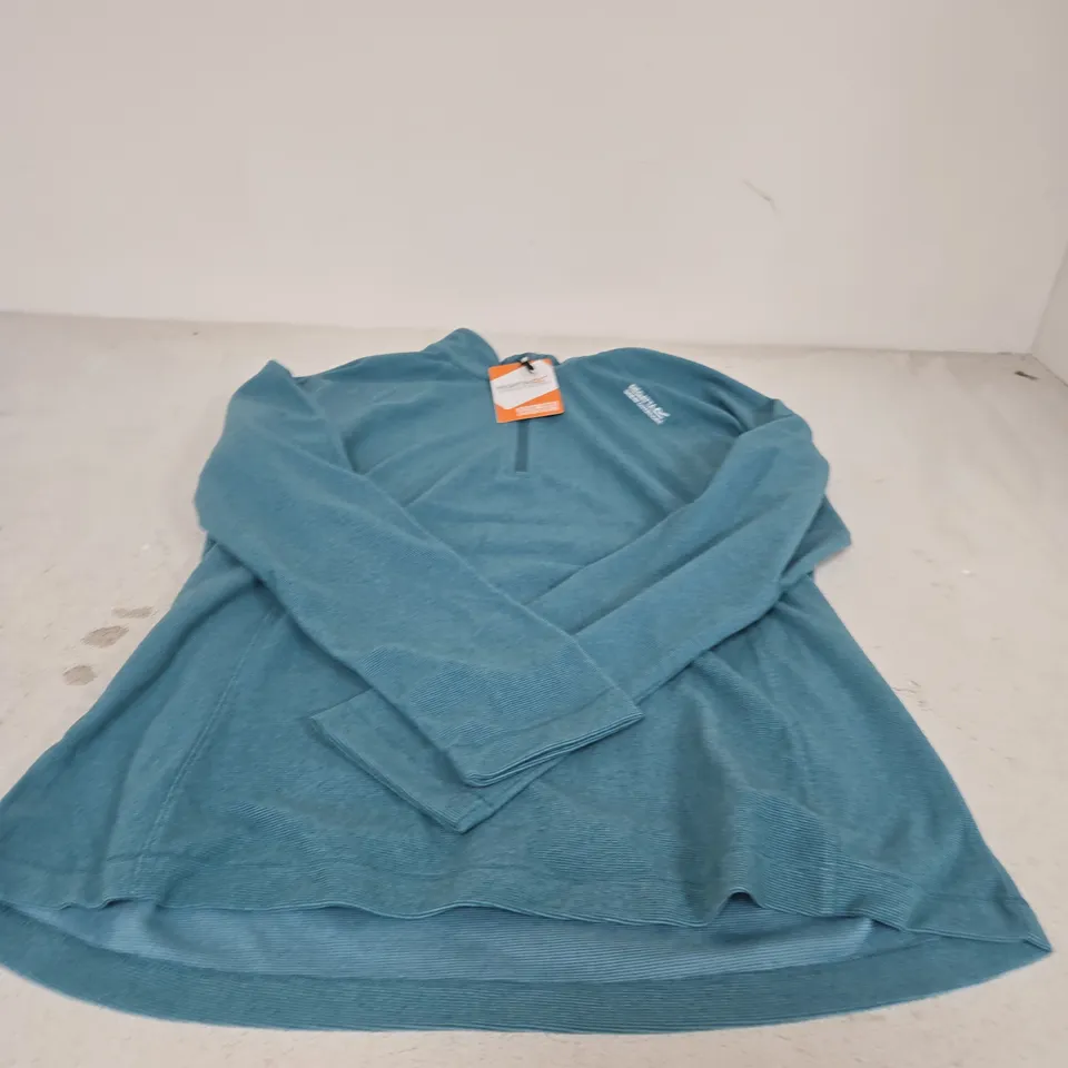 REGATTA WOMEN'S MONTES STORM BLUE FLEECE JACKET – UK 14 (EU 40, FR/E 42)
