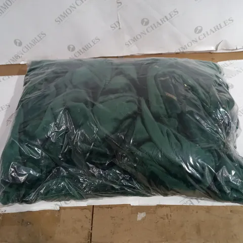 COZEE HOME JEWEL FOIL GEO VELVETSOFT COTHER GREEN BEDDING 