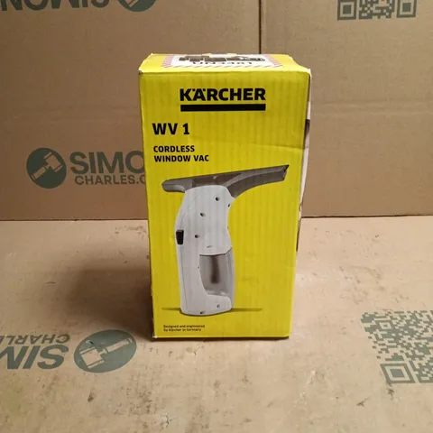 KARCHER WV 1 CORDLESS WINDOW VAC