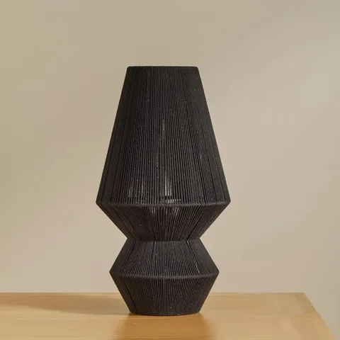 BOXED AKSOYN JUTE STRING TABLE LAMP