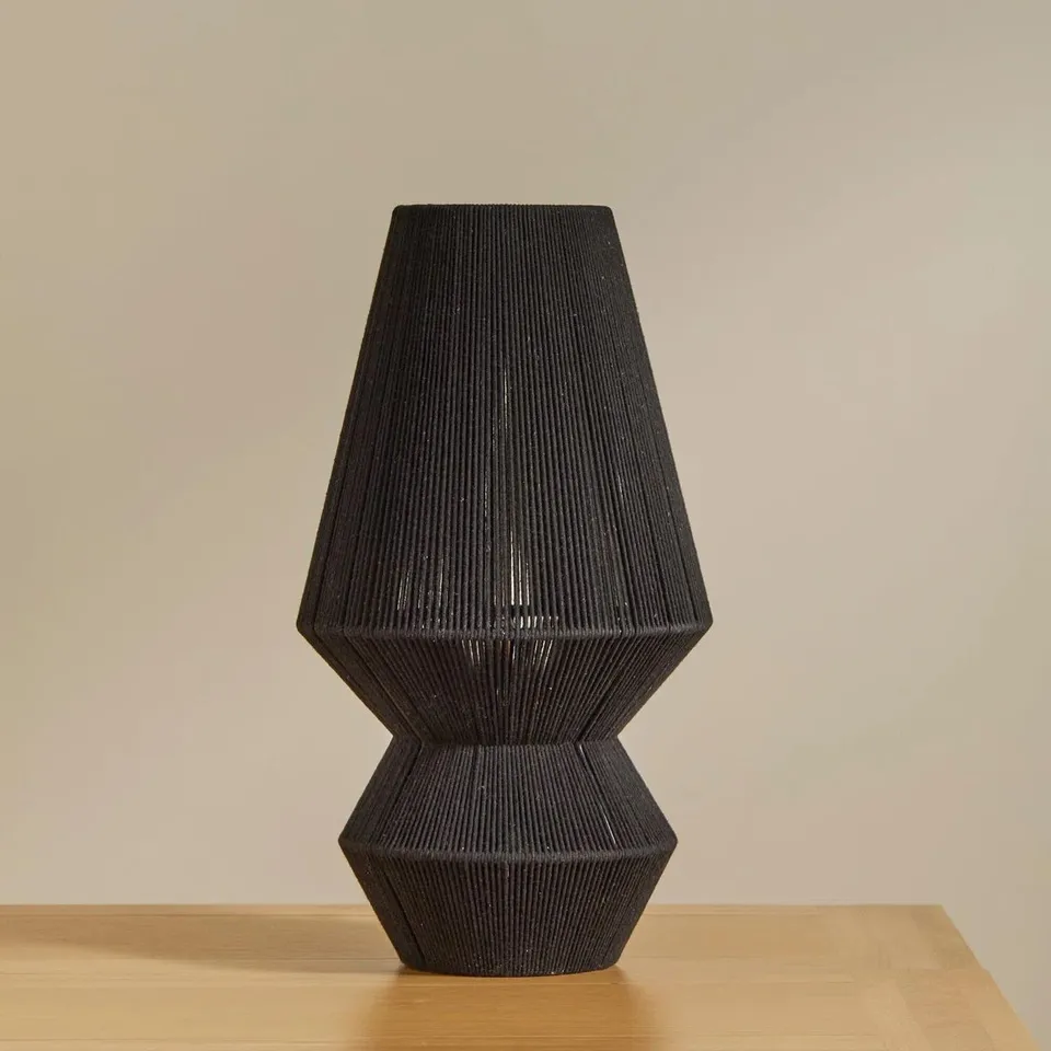 BOXED AKSOYN JUTE STRING TABLE LAMP