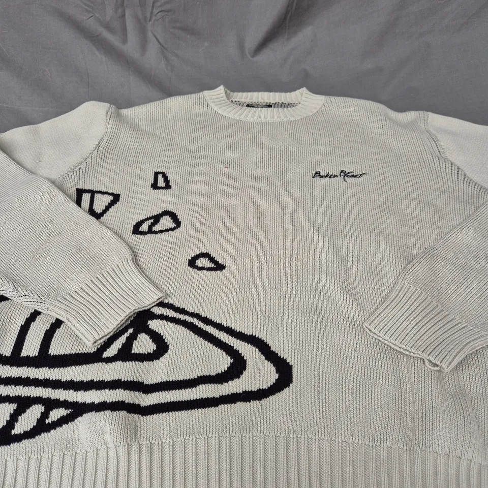 BROKEN PLANET KNITTED JUMPER SIZE UNSPECIFIED