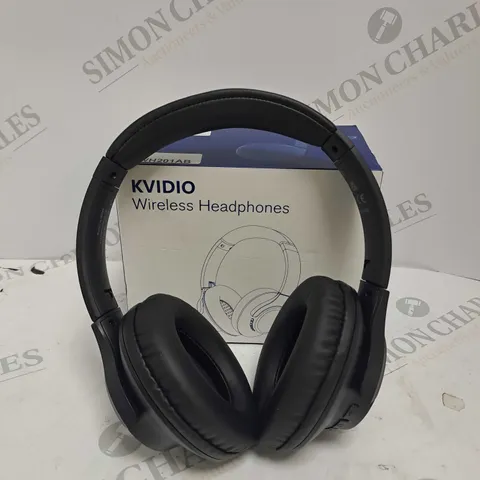 BOXED KVIDIO WIRELESS BLUETOOTH OVERHEAD EARPHONES