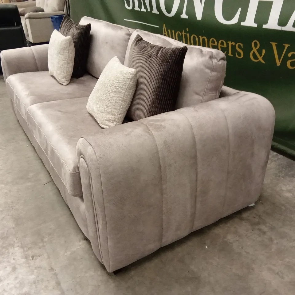 AMARA 3 SEATER SOFA - STONE RRP £1349