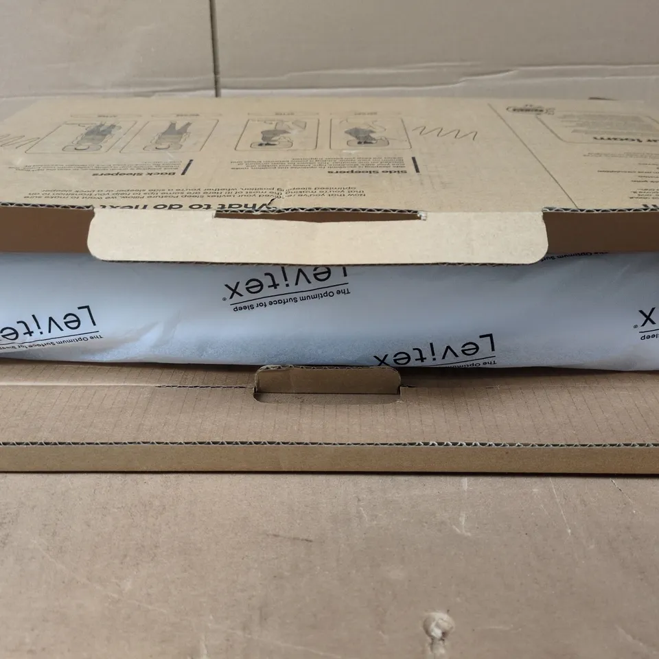 BOXED LEVITEX SLEEP POSTURE PILLOW (SMALL 8CM DEEP)