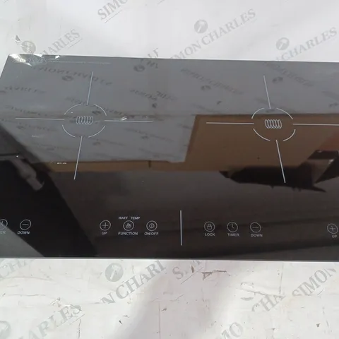 BOXED DOUBLE ZONE INDUCTION COOKER 