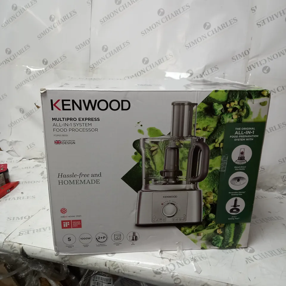 KENWOOD FOOD PROCESSER GREY