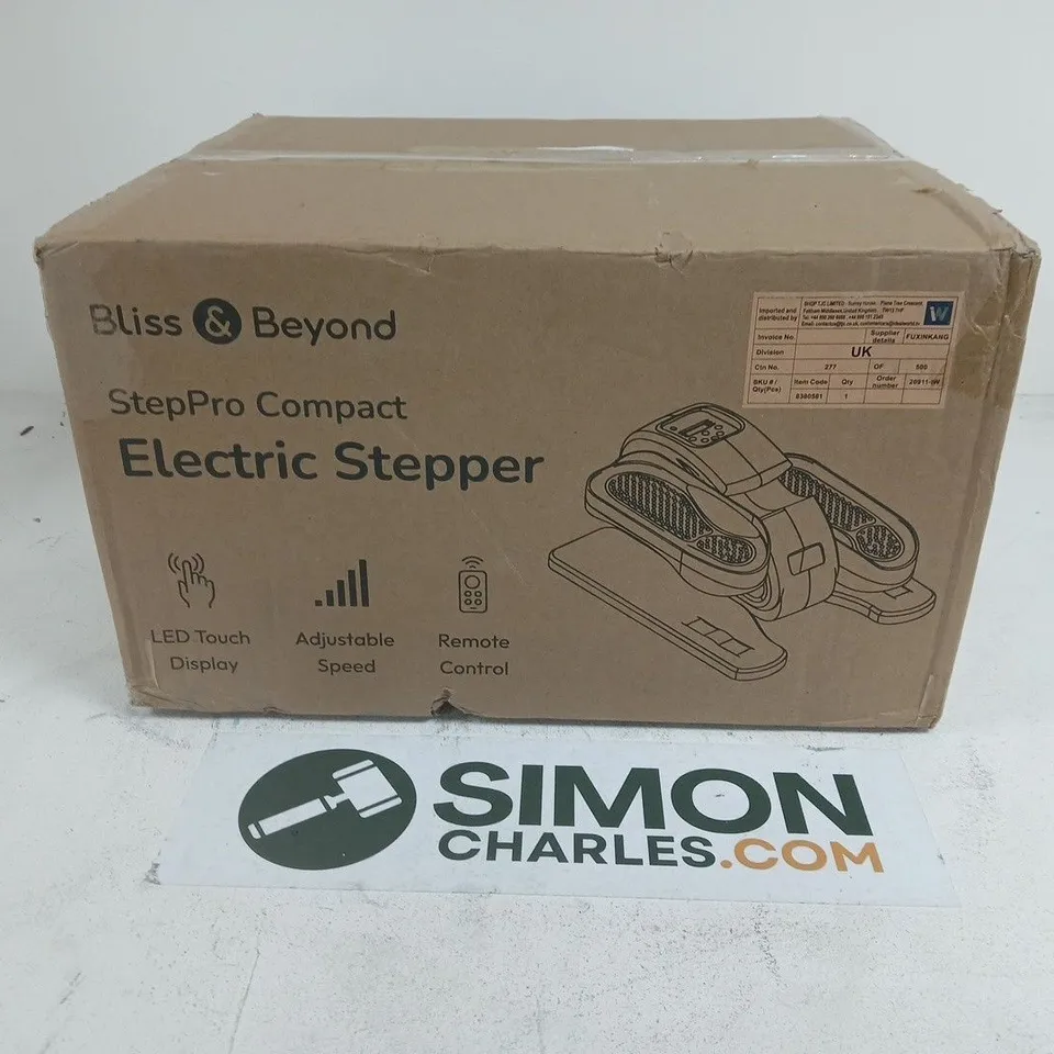 BLISS & BEYOND STEPPRO COMPACT ELECTRIC STEPPER – BOXED