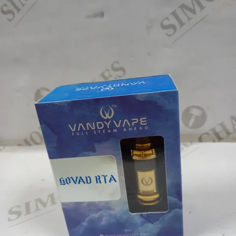 VANDY VAPE FULL STEAM AHEAD GOVAD RTA - GOLD