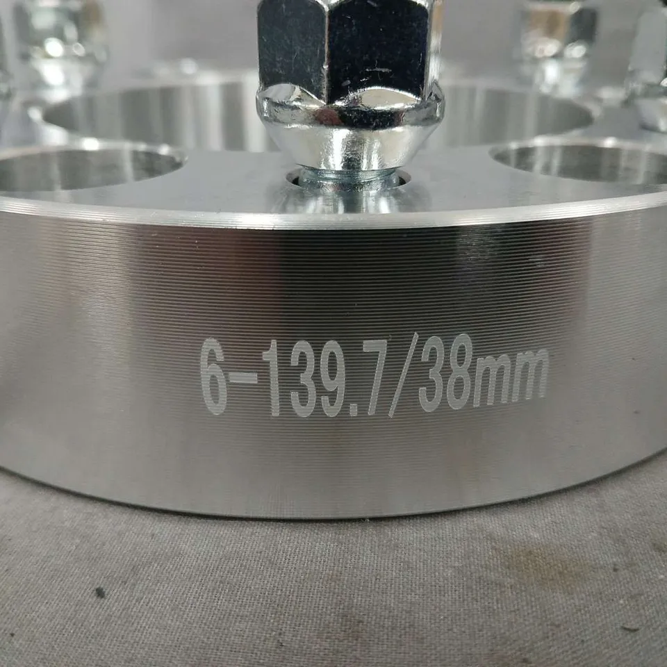 ALUMINIUM WHEEL SPACER/ADAPTER 6-139.7/38MM (6-BOLT)