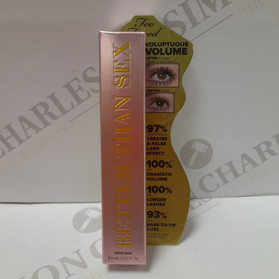 TOO FACED BETTER THAN SEX MASCARA 8ML