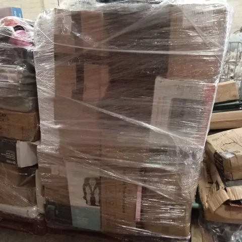PALLET OF ASSORTED E-COMMERCE GOODS AND PRODUCTS TO INCLUDE; SUITCASES/CABIN BAGS, KIDS CAR SEAT, AIR FRYER, VACUUM CLEANER ETC