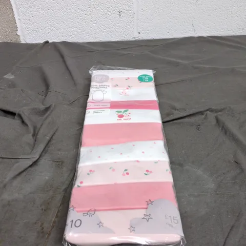 FRED AND FLO SHORT SLEEVE BODY SUITS ASSORTED 10 PACK