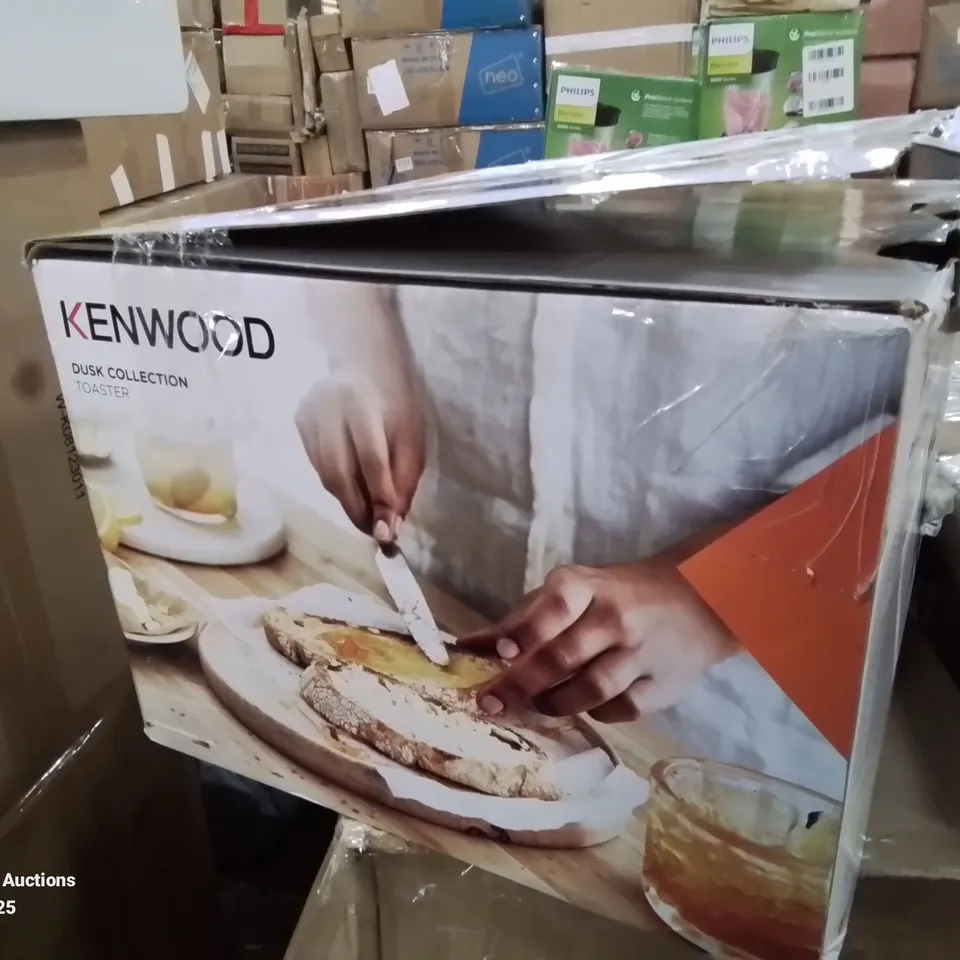 BOXED KENWOOD DUSK COLLECTION 4 SLICE TOASTER