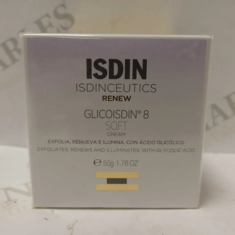 ISDIN ISDINCEUTICS GLICOISDIN 8 SOFT PEELING EFFECT FACE CREAM 50G
