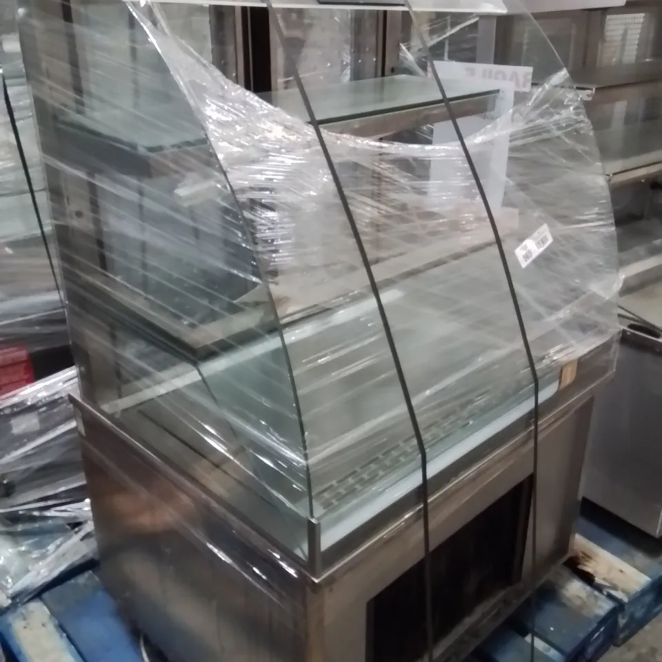 STAINLESS STEEL COMMERCIAL COLD DISPLAY FRIDGE/COUNTER