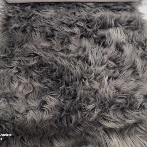 BRAND NEW PACO HOME 960 PLAYA DESIGN 60X100CM SHAGGY ANTHRACITE RUG