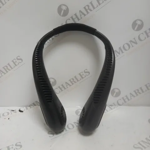 BOXED BLADELESS HANGING NECK FAN IN BLACK
