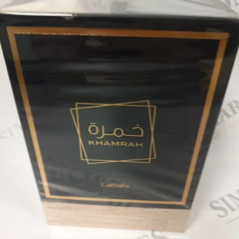 BOXED AND SEALED KHAMRAH LATTAFA EAU DE PARFUM 100ML