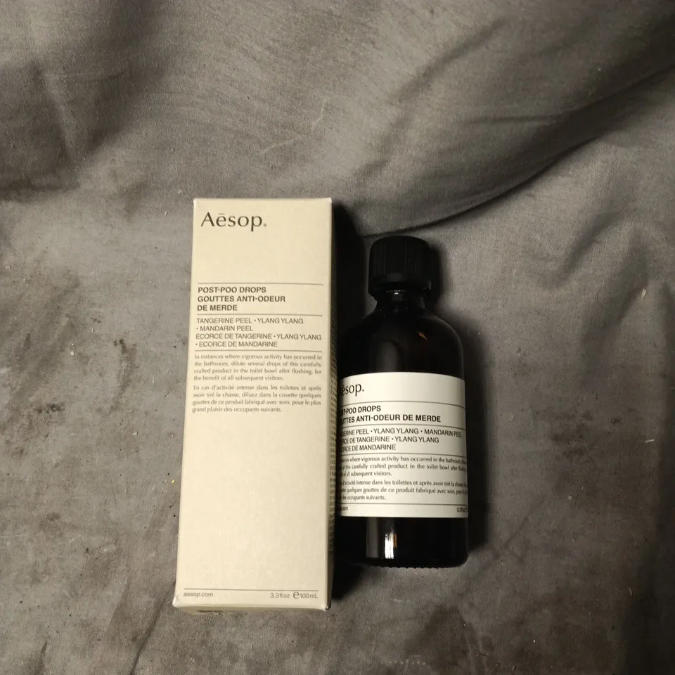 AESOP POST-POO DROPS – TOILET ODOUR DEODORANT, 100 ML