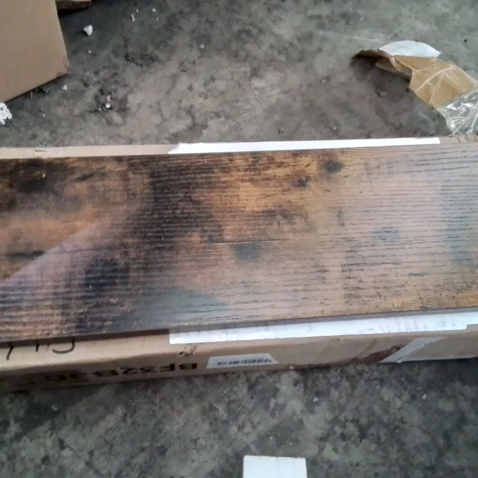 BOXED FLOATING SHELVES, WALL SHELVES SET OF 2