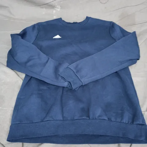 ADIDAS NAVY BLUE CREWNECK SWEATER – YOUTH UK 15-16YRS