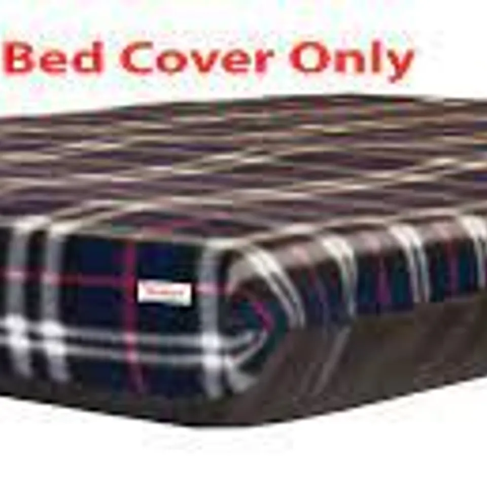 ARCHIVE AND OSCAR NAVY PLAID SPARE RECTANGULAR DOG BED