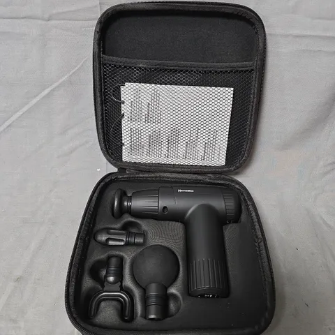 HOMEDICS HANDHELD PERCUSSION MASSAGER WITH CARRY CASE