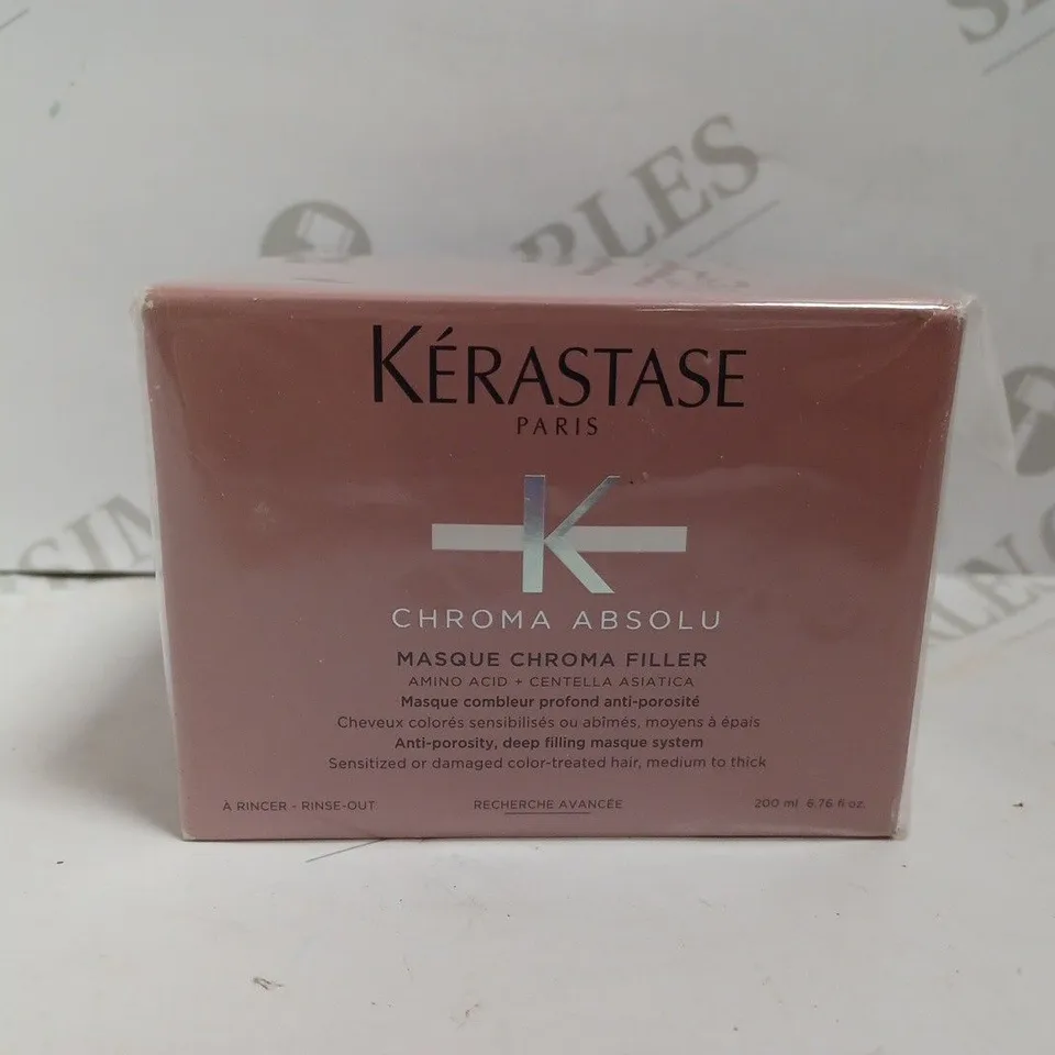 SEALED KERASTASE CHROMA ABSOLU DEEP FILLING MASK - 200ML