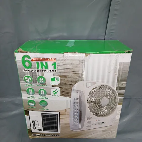 BOXED 6IN1 FAN WITH LED LAMP