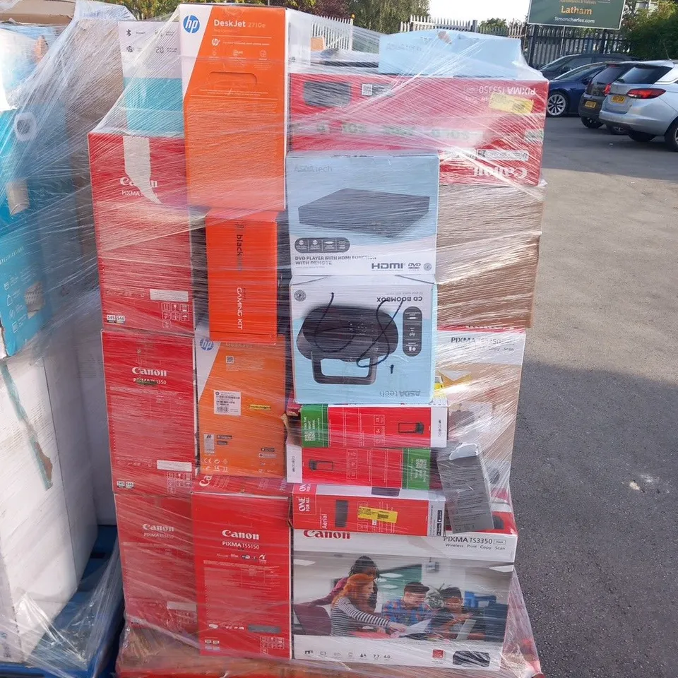 PALLET OF ASORTED ELECTRICAL PRODUCTS TO INCLUDE;