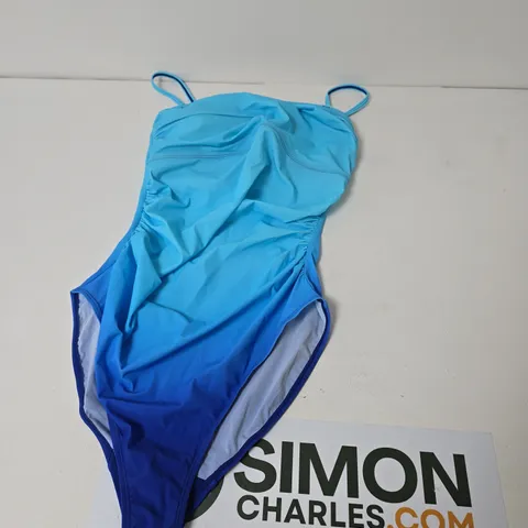 BONPRIX GRADIENT BLUE ONE-PIECE SWIMSUIT – UK 16 (EU 42)
