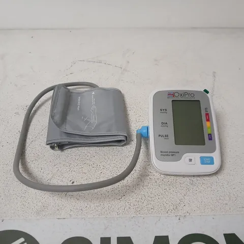 OXIPRO BLOOD PRESSURE MONITOR WITH ARM CUFF (BP1) β WHITE