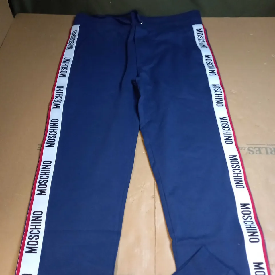 MENS MOSCHINO TRACKSUIT BOTTOMS SIZE S