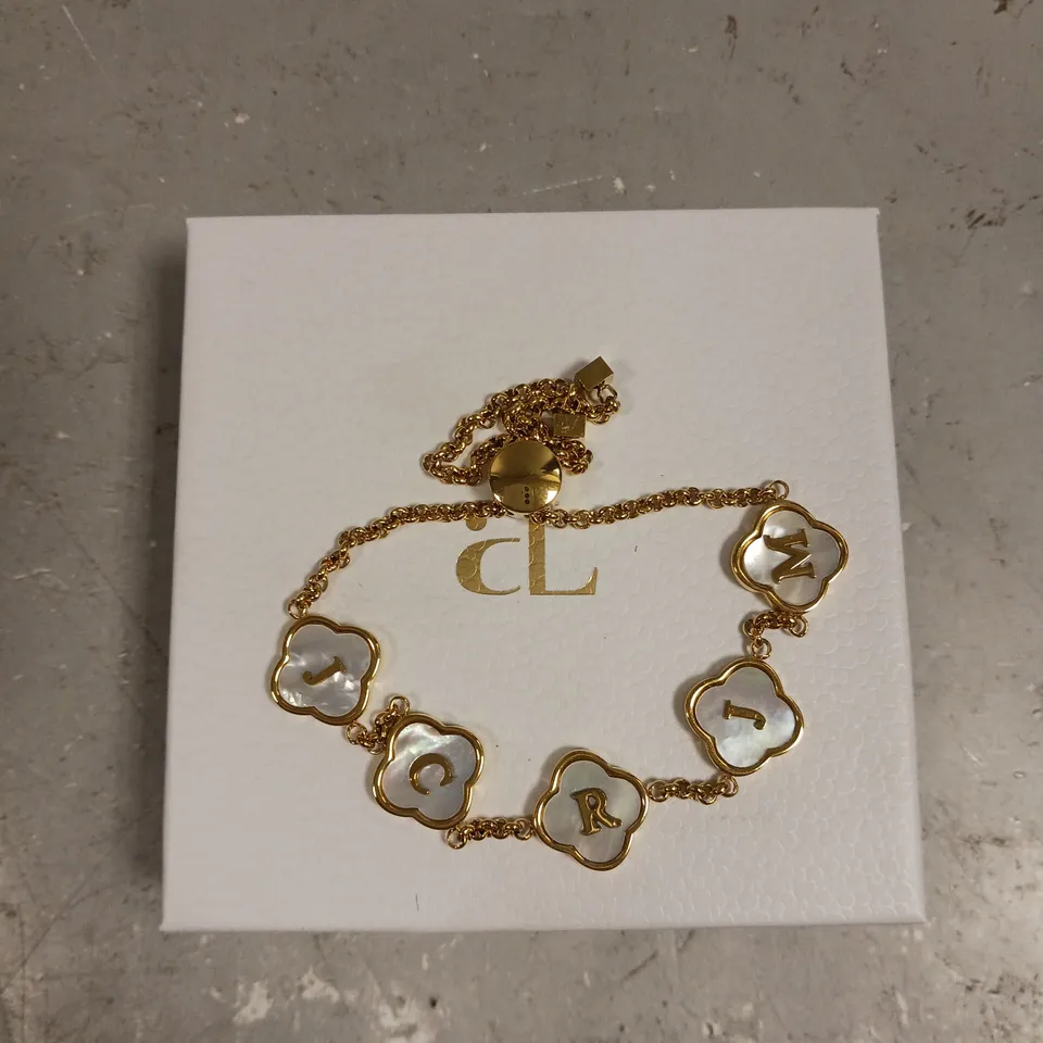 ABBOTT LYON PERSONALISED 'JCRJM' BRACELET 