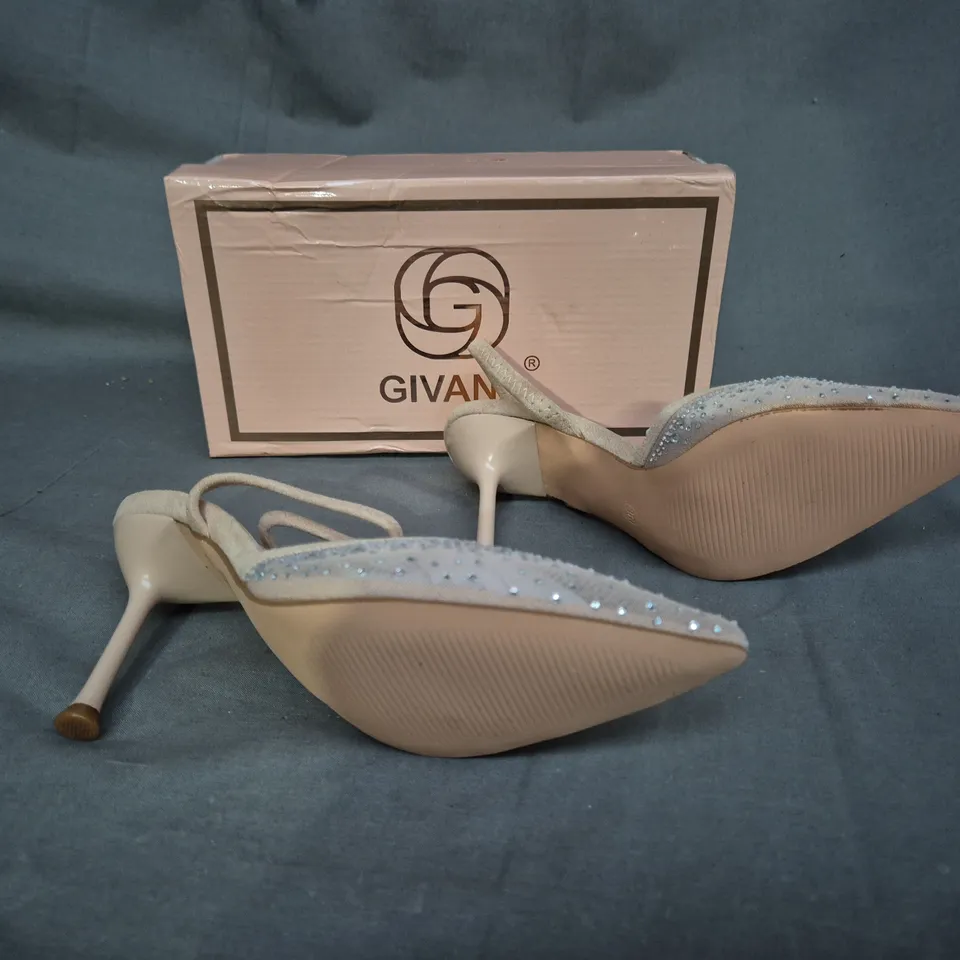 BOXED PAIR OF GIVANA ELIJAH HEELS UK 3