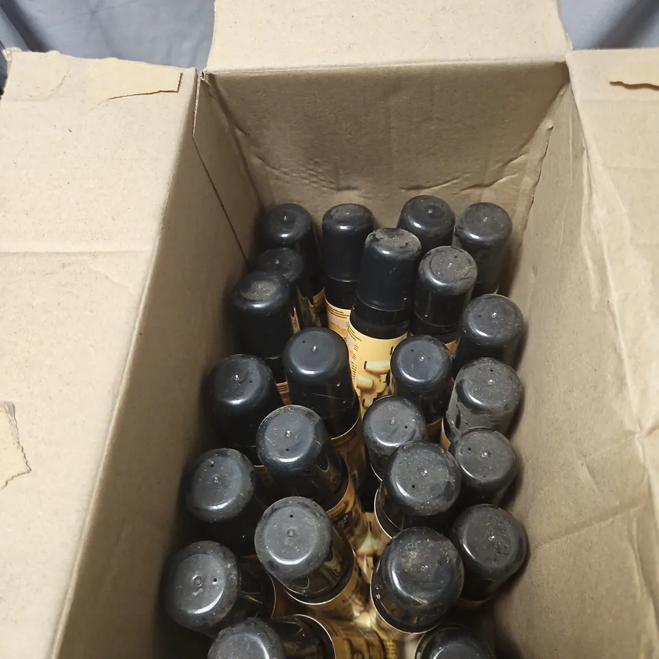BOX OF APPROXIMATELY 24 MATRIX COLOR BLOW DRY TEMPORARY COLOR SPRAY – GOLDEN BLONDE, 70 ML